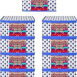 Shaping Fabric Garment Cover Non-Woven 90 GSM with Transparent Window & Double Metal Zipper – Pack of 9 | Dustproof Clothes Storage Bag for Sarees, Suits, Jackets, Shirts SCXLRL1582493517524148524845-image-69