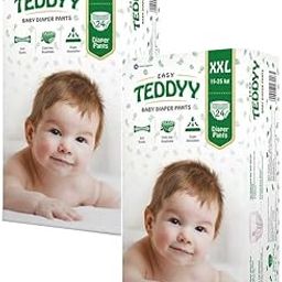 TEDDYY Baby Easy Double Extra Large Diaper Pants 48 Count (Pack of 2), 15-25 kgs, 12 hrs Leak Protection, Anti - Bacterial-10