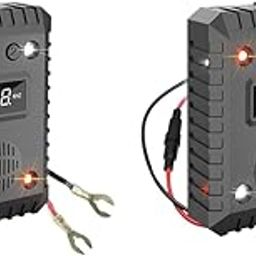 HASTHIP® Ultrasonic Car Rat Repellent for Automobiles Home with Strobe Light Dual Power Supply Rodent Repeller Protects Wires Waterproof 2PCS-picture-5