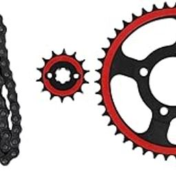 BTX Gold INDIA'S First Silent Chain Drive KIT for Hero Splendor Y2K Sprocket KIT (TEMPRED Sprocket with Life Over 35000 KM) 14T-43T-428-106L-image-73