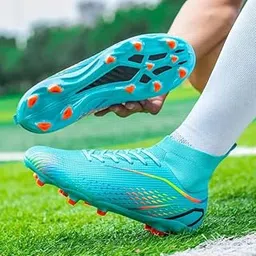 sai inder kala Men's Soccer Cleats for Turf & Firm Ground - Non-Slip Football Boots for Training & Performance-picture-35