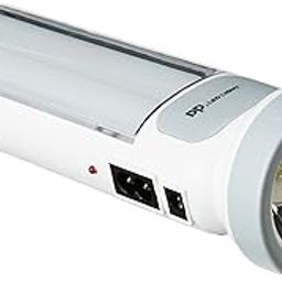 DP 7102B 6-Watt Plastic Emergency Light with Torch (White, Pack of 1), 420 Lumen-31