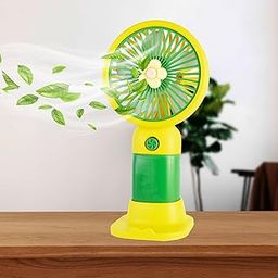 Cute USB Fan, Backup upto 8 Hours, Inbuilt Mobile Holder, BLDC High Speed Silent Motor, Fast Rechargable Lithium Battery, Handheld Fan for Girls, Women & Men-image-43