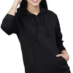 Women Grey Hooded Oversized Sweatshirt-image-17