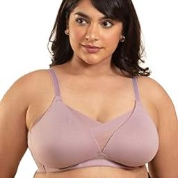 Women's Polyester Heavily Padded Wire Free Full Coverage Bra-2