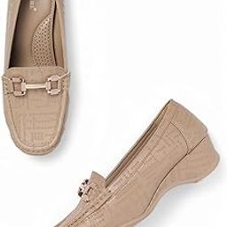Women Comfortable Embellished Loafer Shoes for Casual Wear-image-49