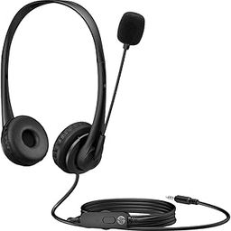 Hp Stereo 3.5Mm G2 Wired Over Ear Headphones with Vegan Leather Earcups, with Mic, Volume Control and Mute Button (428H6Aa, Black)-16