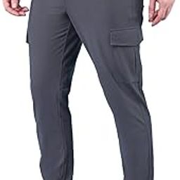 TECHNOSPORT Men's Regular Fit Solid Cargo with Anti Microbial, Stretchable Properties for Gym, Workout, Sports and Regular Use-picture-17