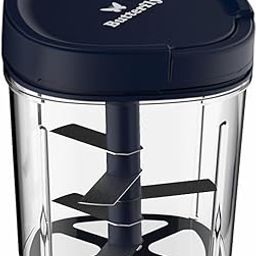 Mixora Effortless Manual Food Chopper 900ML – Handy Push Cutter with 4 Stainless Steel Blades for Vegetables, Fruits, Onions, Salad – Compact Kitchen Gadget-31