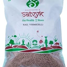 S Siddhagiri's SATVYK THE HEALTH re STORE Ragi Millet Vermicelli (200gm) - Sevaiya | No Maida | Traditional Method Semiya | Preservative Free | Chemical Free Finger Millet Vermicelli-image-6