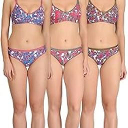 Women Cotton Bra Panty Set for Women Lingerie Set for Honeymoon Bra Panty Set for Women with Sexy Bra Panty Set for Women Innerwear-image-20