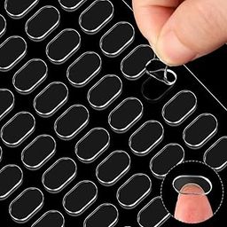 Garbify 80 Pcs Double Sided Adhesive Dots,13 8mm Clear Removable Sticky Pads,Sticky Pads, Two Sided Mounting Putty Stick Tack for Wall Hanging Crafts Balloons Festival Party Decorations, Removable (2)-image-79