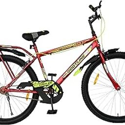 ROOTLINE Lebron IBC 26T Mountain Bike with Red Color.MTB Cycles for Men with Complete Accessories and Stylish Integrated Carrier-image-53