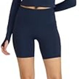 Full Sleeve Crop Top & High Waisted Cycling Shorts Co-ords Set for Women | Moisture Wicking Fabric | 4 Way Stretch | Raglan Sleeves Crop Top | Yoga Fit Coord Set for Women-image-13