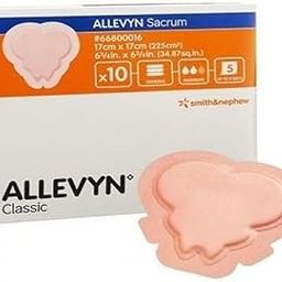 MEDICA Allevyn Sacrum Classic S & N 17 cm x 17 cm For Bed Sores (Pack of 1)-picture-13