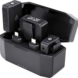 Audio Array AM-W15 Dual Wireless Mic with Charging Case | Upto 16hr Battery Backup & 100m Range | Active Noise Cancellation | Informative LCD Screen | BIS & WPC Certified | 2 Yr Warranty-7