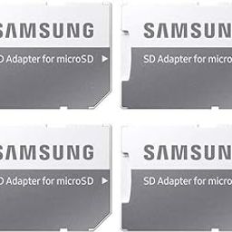 Techmount New Launch Sam-Sung Micro SDHC Micro SDXC to SD Memory Card Adapter Card Reader Converter High-Speed Micro SD to SD Adapter for Camera Tablet Laptop (Memory Card NOT Included) (Pack of 4)-2