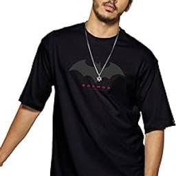 bewakoof Men's Graphic Oversized Fit T-Shirt-picture-39