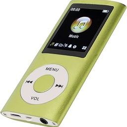 Portable MP3 Player, Lossless Sound HiFi Walkman Music Player Media with Memory Card Slot, Support 64GB, 200mAh Battery, with Earphones, 1.8 Inch LCD Screen (Green)-picture-14