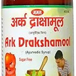 Ark Drakshamool |100% Herbal Ayurvedic Syrup Effective In Digestion, Bloating, Gas, Acidity And Boosts Liver Efficiency | Helps In Stomach Pain, Constipation - 450Ml-image-89
