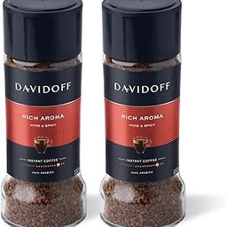 Davidoff Rich Aroma Instant Coffee - 10/12 Intensity, Granule, Jar - 0.1 Kg-image-85