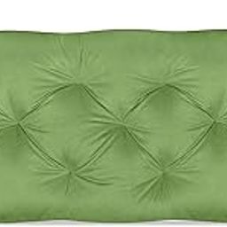 NEXTGO Tufted Outdoor/Indoor Patio Bench Cushion Seat Pads 48 x 18 x 5 Inch, Emerald Green-image-48