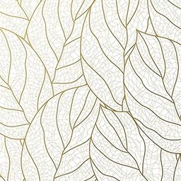 Visual Creation Gift Wrapping Paper Sheets for Diwali I Christmas I Love I Birthday (Golden Flower) Pack of 3-image-1