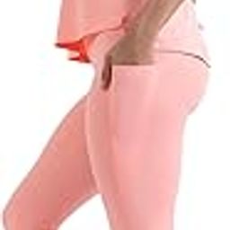 Nylon High Waist No-Roll Leggings for Women- Secure fit, Leggings for Gym, Yoga, Running, Super Stretch, Sweat-Wicking, Lightweight, Breathable, Wrinkle Free, No-roll Waist Band.-image-4