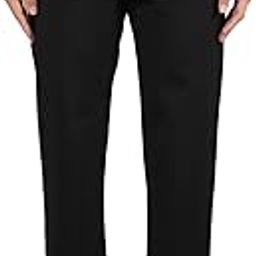 Women's Black Chinos Trousers-image-3