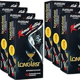 Kamasutra Seven Pleasure LONGLAST Condom (Set of 7, 12 Each, 84 Sheets)-image-53