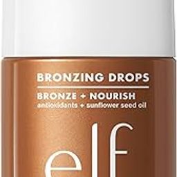 e.l.f. SKIN Bronzing Drops, Liquid Bronzer For Face & Skin, Creates A Sun-Kissed Glow, Infused With Vitamin E, Vegan & Cruelty-Free, Copper Gold-19