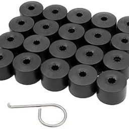 VASADIGITAL 20 pcs Wheel Nut Cap, 17mm Wheel Bolt Nut Caps Covers with Removal Tool Wheel Cover For Volkswagen, Renault, Honda, Mahindra, Maruti 3 Series-image-38