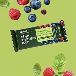 Millets Multigrain Protein Bars (Berries) Blueberries | Cranberries | Vegan | Pea Protein | Probiotics | 7gms Protein | Digestable | 9 Essential Amino Acids | Gluten Free | Soft Texture | NO ADDED SUGAR | No Preservatives (Pack Of 6)-image-65