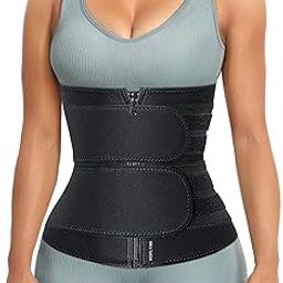Neoprene Sweat Waist Trainer Corset Trimmer Belt for Women Weight Loss, Waist Cincher Shaper Slimmer-image-36