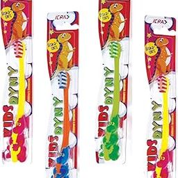 ICPA Kids Dyny Manual Toothbrush (Pack of 4), Multicolour-image-67