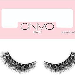 Beauty False Eyelash For Women-Natural & Lightweight Faux Mink Fake Eyelashes/Long Lasting Eye Makeup Lash 5D / Soft & Comfortable Black Reusable Cat Eye Lashes -Fluttery & Wispy (roseate)-45