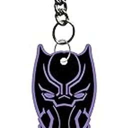 Superhero Face Printed Wooden Keychain Bike/Car/Men/Women/Kids/Bag Key Tag Keyrings Multicolored (2 x 1.5 Inch)-picture-50