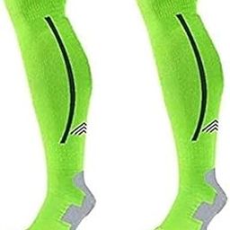 Men's & Women's Polyester, Cotton Knee High Length Superior Grip for Shin Guard, Anti Slip Blister Protection Anti Odour Bamboo Football Socks-image-92