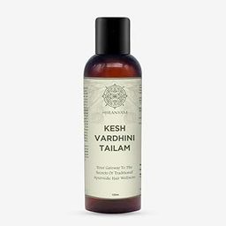 100ml Kesh Vardhini Tailam | Hair Oil with 27 Natural Jadi Buti Help for Hair Growth & Hair Fall Control | Herbal Scalp Nourishment & Strengthening Oil for Men & Women | Pack Of 1-10
