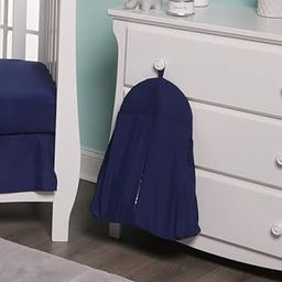 Hanging Nursery Diaper Storage Organizer Portable Foldable Diaper Caddy Stacker, Machine Washable and Roomy Space - Navy Diaper Stacker-image-39