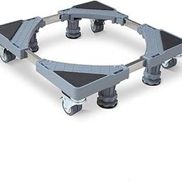 MaxWorks Adjustable Furniture Dolly with 4 Dual-Locking Wheels, Universal Washing Machine Base Stand, Appliance Mover for Refrigerator, Mini-Fridge, Washer & Dryer, Moving Cart - 400 lbs Capacity-image-92