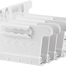 UJEAVETTE 4X Lock Sheet Holders Anti Slip Bed Sheet Holders for Corner White-picture-10