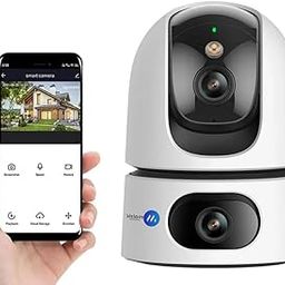 Maizic Smarthome Wi-Fi Indoor Camera 3MP HD Pan-Tilt Zoom CCTV Camera, Outdoor Indoor Security 2 Way Talk, Color Night Vision, Motion Detection, Multi User View (S-SUPERCAM X2/02)-image-66