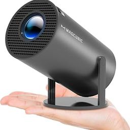 BIGASUAO Mini Projector 4K 1080P Supported, 15000 Lumen Portable WiFi 6 Projector,270° Rotatable Projector with 50% Zoom Home/Outdoor Movie Projector for TV Stick/PS5/Phone/HDMI (BGP37)-28