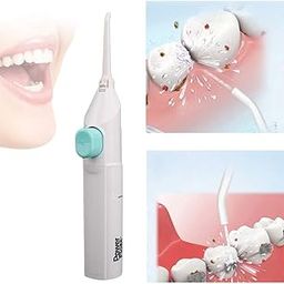 Toriox Speed Dental Care Water-Jet Flosser Air technology Dental Water Jet Cords Tooth Pick Power Floss Dental Cleaning Whitening Teeth Kit Power Floss Air Powered Dental Water Jet for Tooth Cleaner-image-70