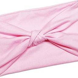 Women's Wide Head Wrap Elastic Headband for Sports, Running, Yoga Pink-image-93