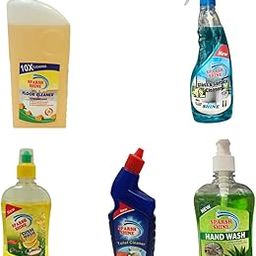 Sparsh Shine Household Cleaning Set, 5-in-1 Kit with Floor Cleaner, Glass Cleaner, Dish Wash, Toilet Cleaner and Hand Wash-picture-25