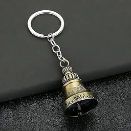 Guardian Bell Keychains for Protection and Positivity | Antique Finish | 10 CM Dragon & Bird Engravings – Spiritual Car Charm or Gift for Men & Women-picture-12