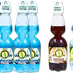 Shankar'a-Goli Soda – Assorted Pack of 6 | Soft Carbonated Drink | 1 x Lemon, 4 x Blueberry, 1 x Jeera Chatka | 6 x 200ml | Contains Added Flavours,-picture-16