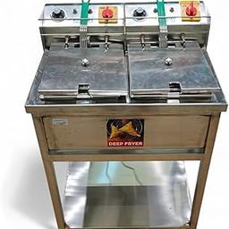 VAILO Commercial Double Deep Fryer, Stainless Steel, Floor Standing Model with Temperature Controls-image-51